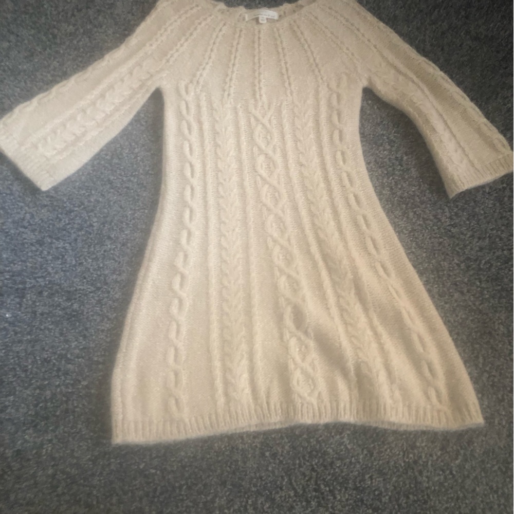 Winter sweater dress